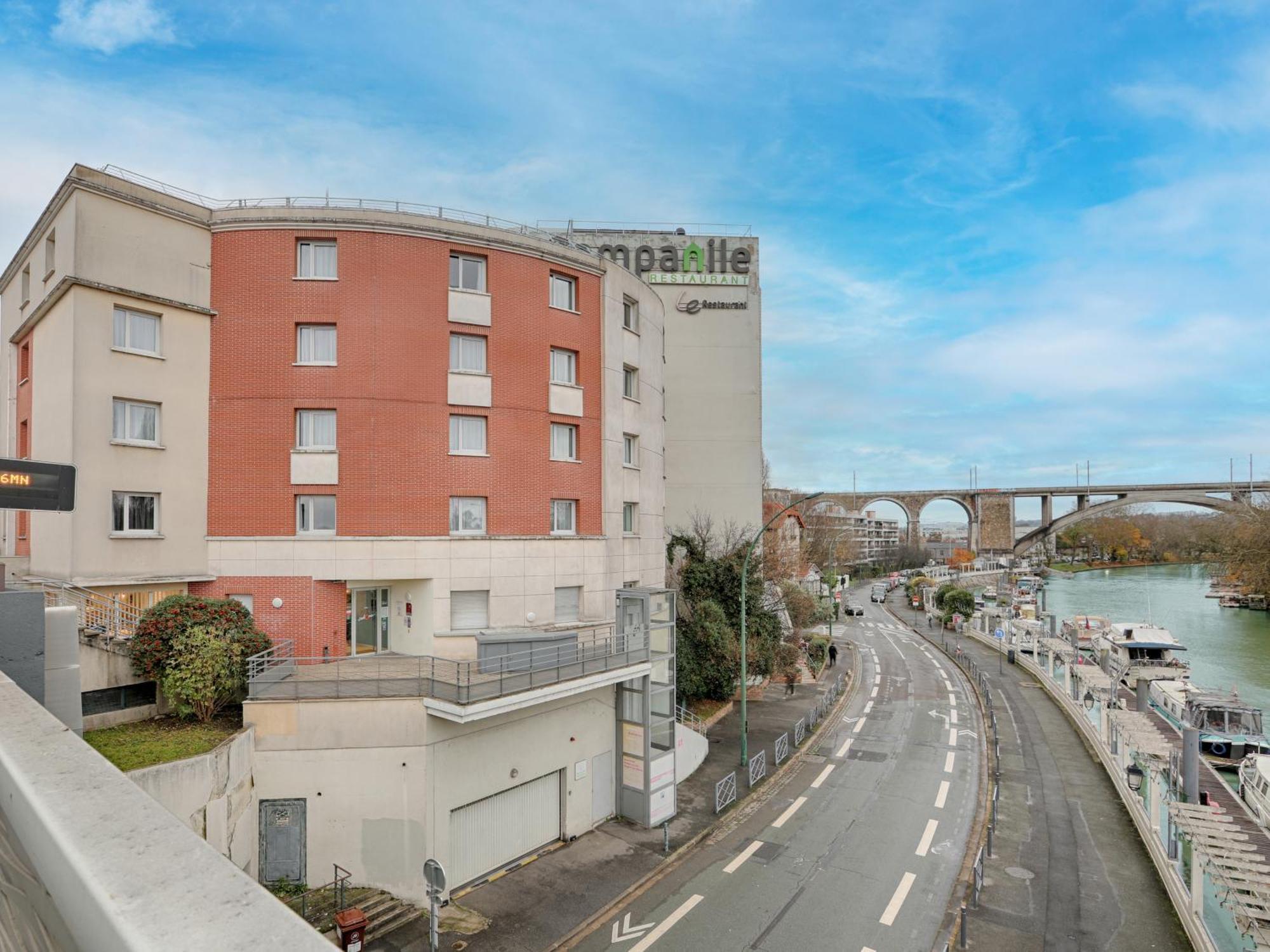 Appart'Hotel Vacanceole Paris Quai De Marne - Ex Adagio Nogent-sur-Seine Екстериор снимка